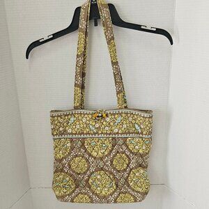 Women's Vera Bradley Shoulder Tote Bag - Bird Sitting in a Tree Print -